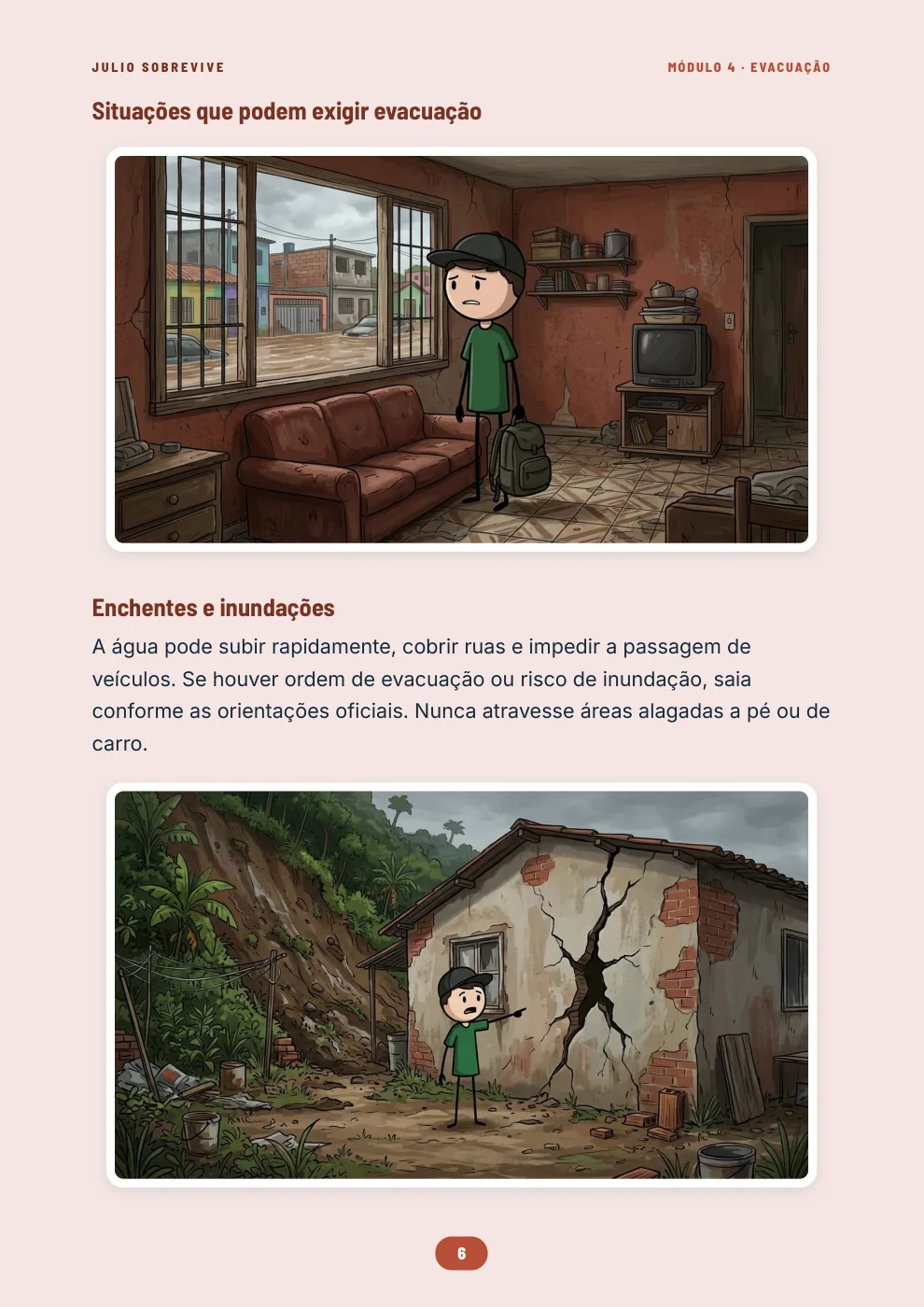 Página do Módulo 4 com desenhos